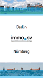 Mobile Screenshot of immo-sv.de